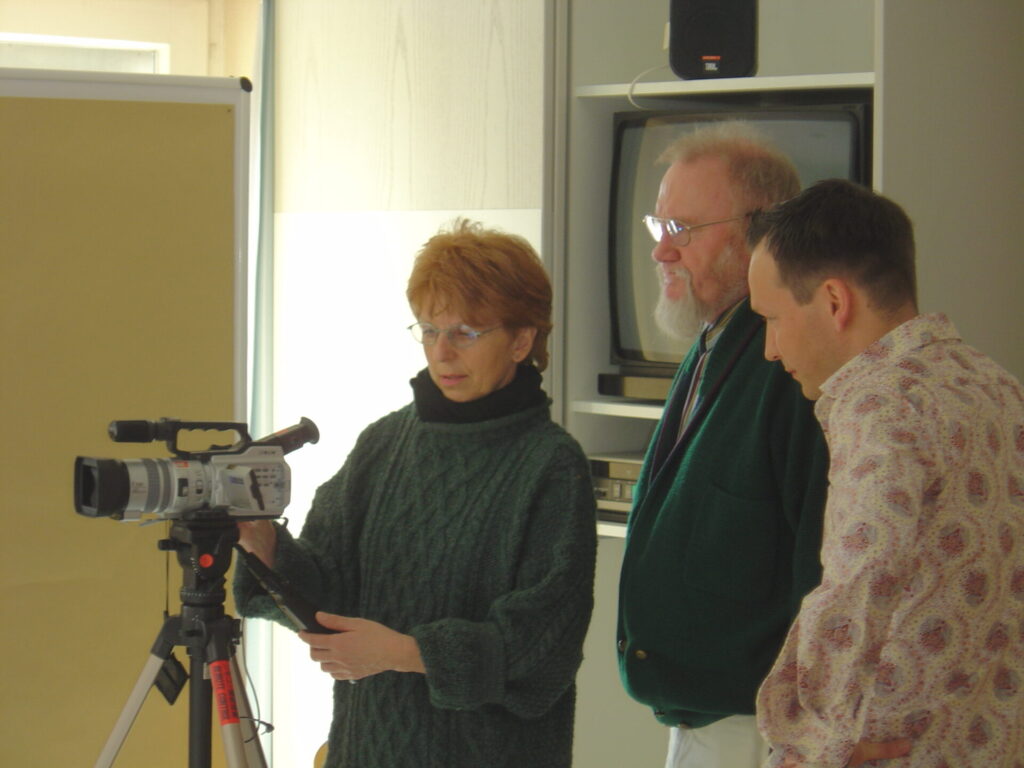 Mit der Videokamera unterwegs